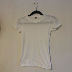 WHITE COTTON TEE